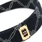 Girls Black Logo Headband, 1, hi-res