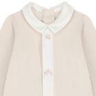 Beige & White Babygrow Set, 2, hi-res