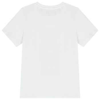 Boys White Logo T-Shirt