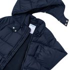 Boys Navy Blue Puffer Jacket, 1, hi-res