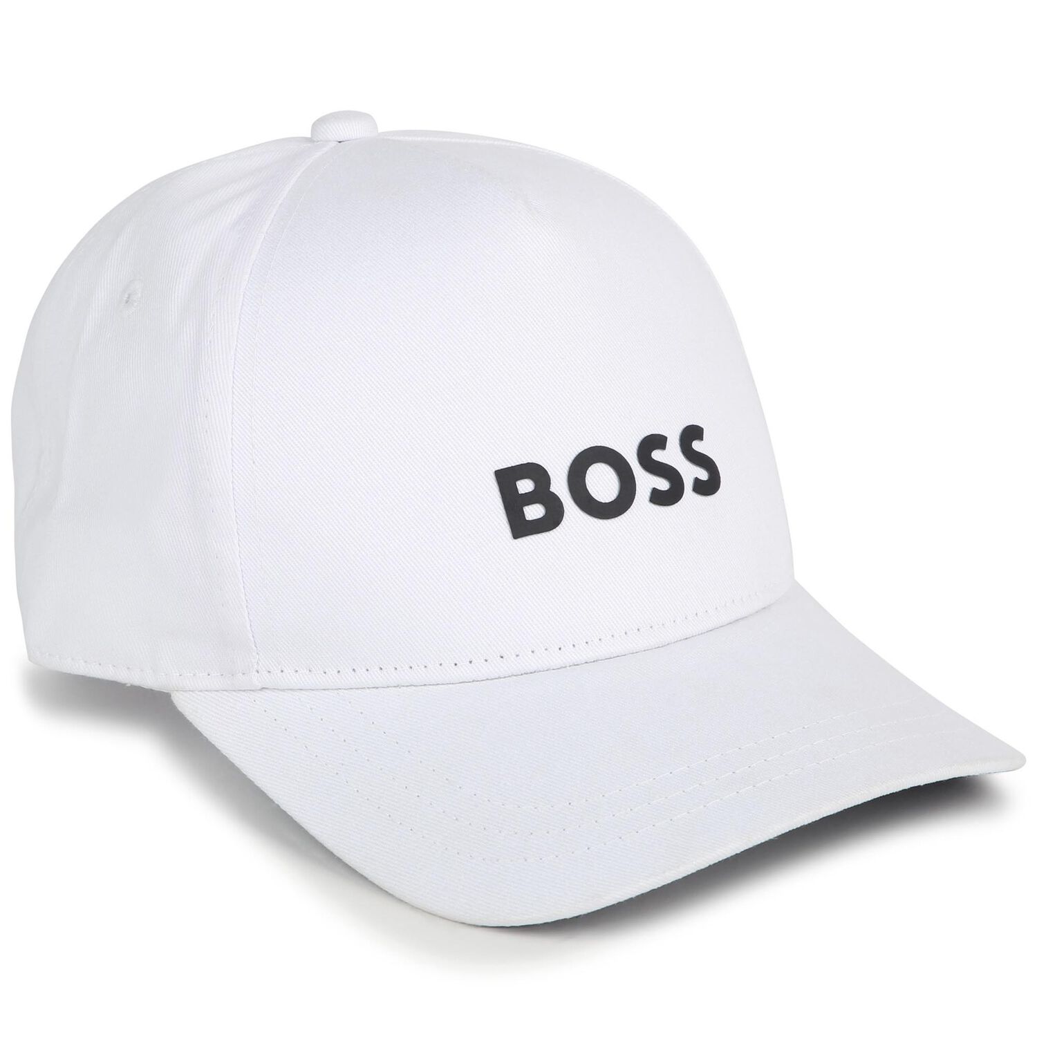 Boys White Logo Cap, 1, hi-res image number null