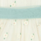Girls Ivory Floral Tulle Dress, 1, hi-res