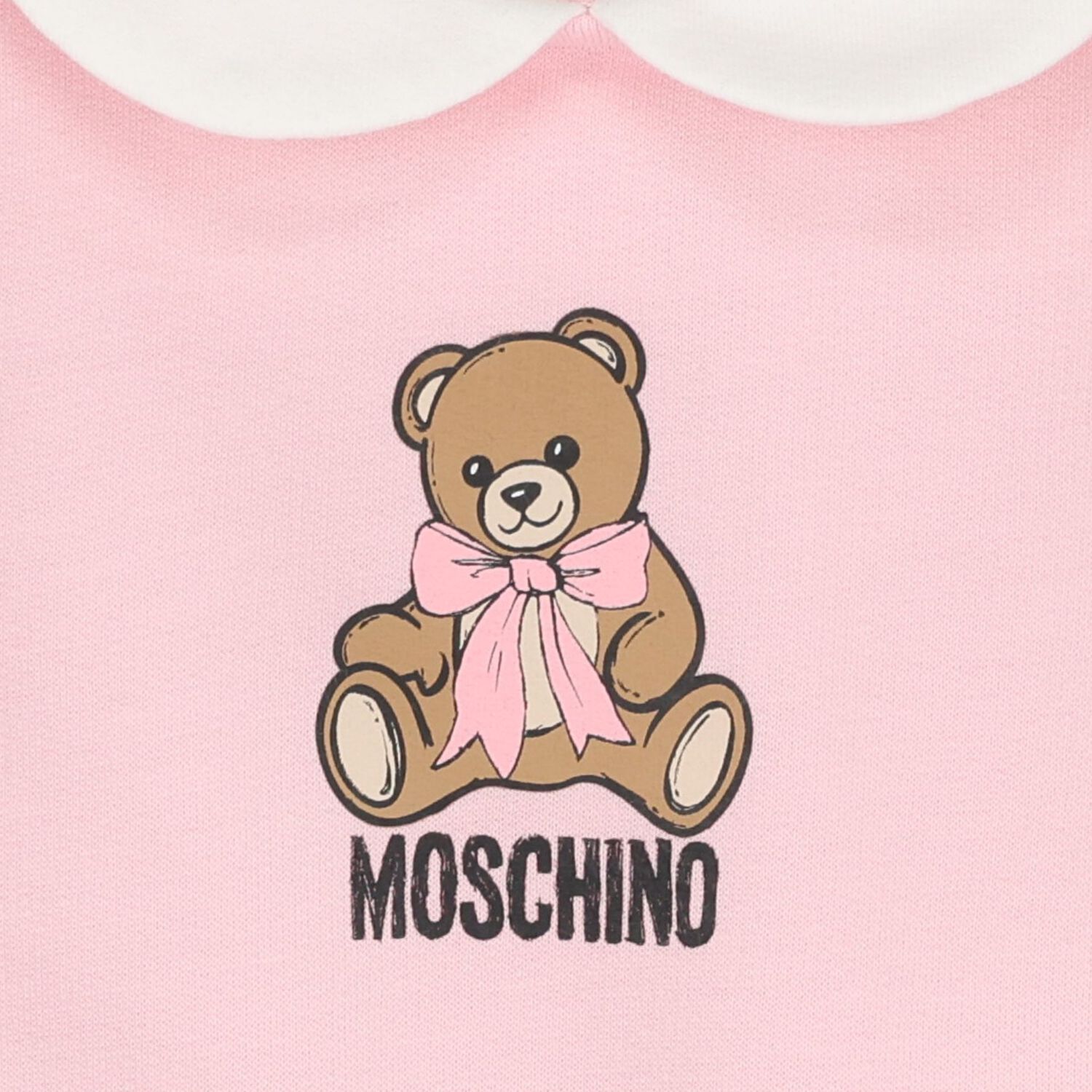 Baby Girls Pink & White Teddy Bear Logo Babygrow Gift Set, 4, hi-res