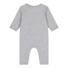 Baby Boys Grey Logo Babygrow Gift Set, 1, hi-res