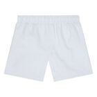 Younger Boys Blue Tiger Logo Shorts, 1, hi-res