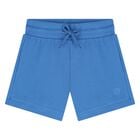 Younger Boys Blue Logo Shorts, 5, hi-res
