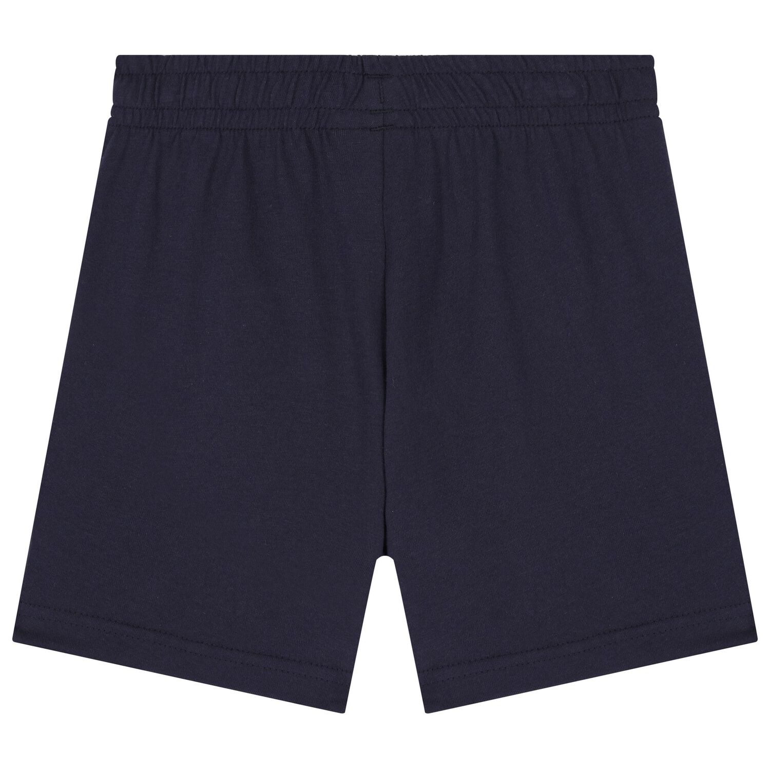 Boys Green & Navy Blue Logo Shorts Set, 2, hi-res
