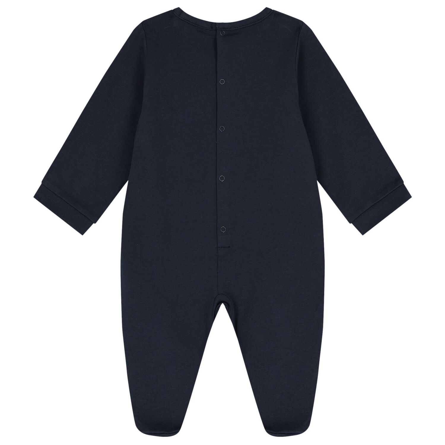 Navy Blue & Gold Logo Babygrow Gift Set, 1, hi-res image number null