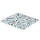 Baby Girls Mint Floral Blanket, 1, hi-res