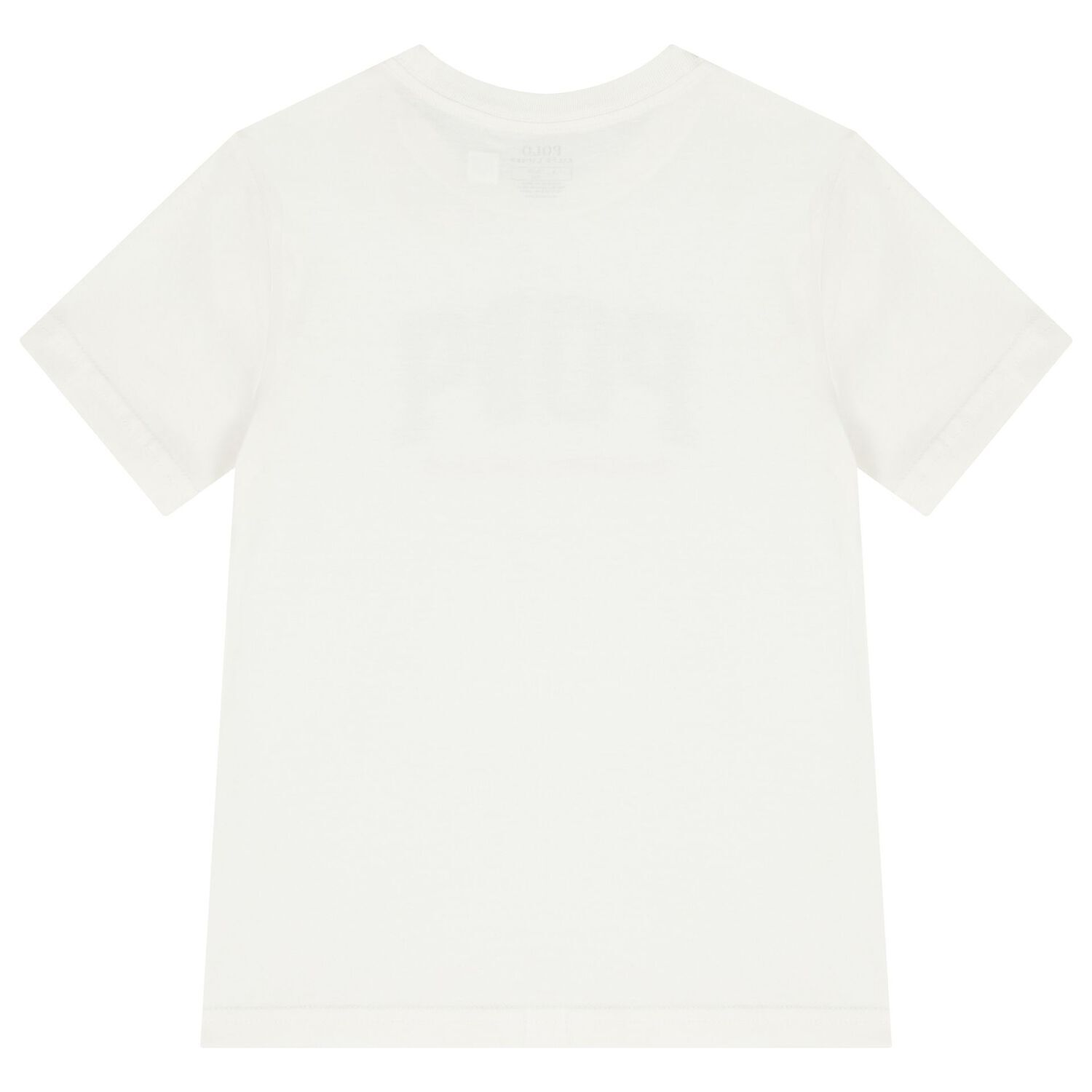 Boys White Logo T-Shirt, 1, hi-res