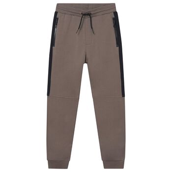 Boys Beige Joggers