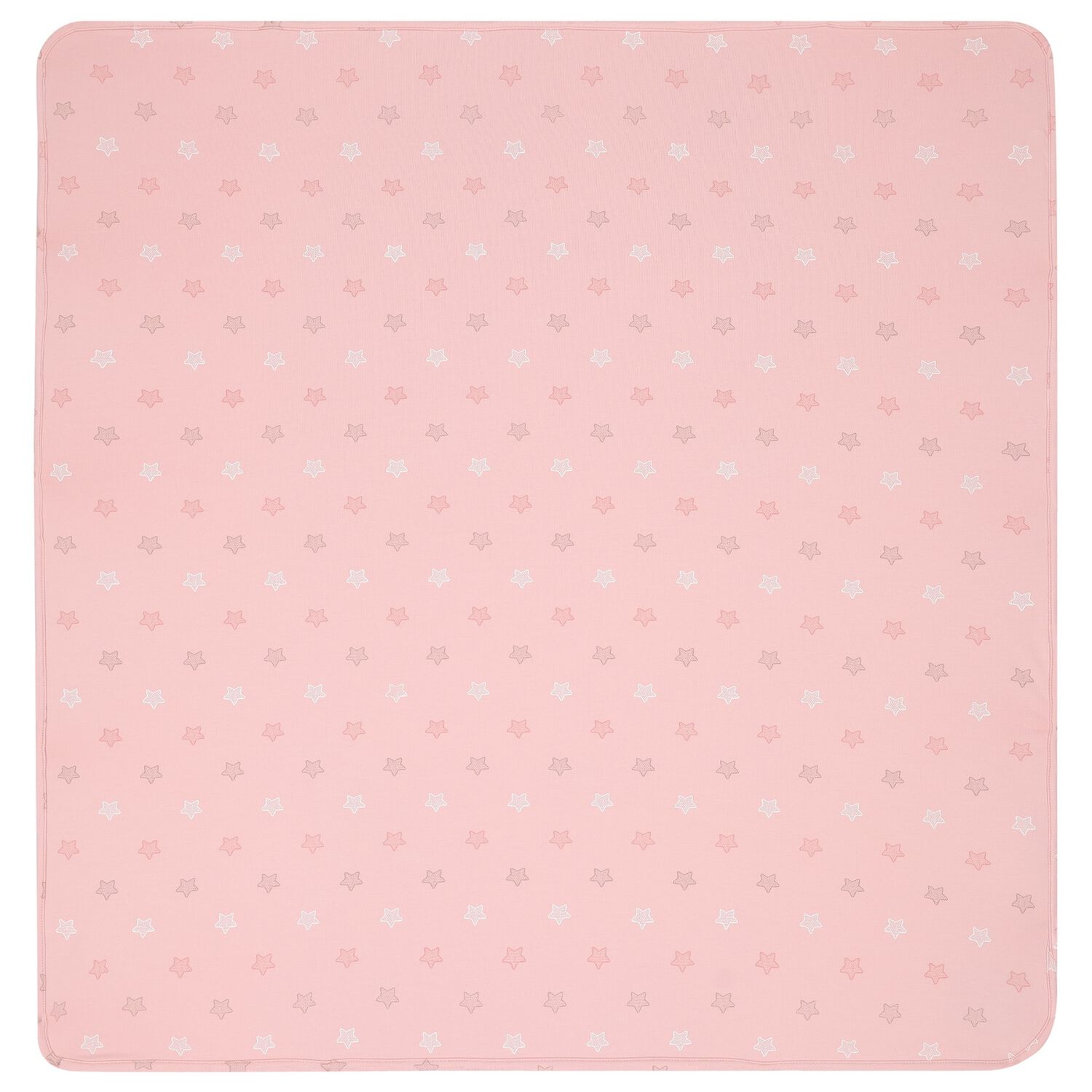 Baby Girls Pink Stars Blanket, 2, hi-res