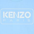 Boys Blue Logo T-Shirt, 3, hi-res