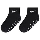 White & Black Logo Socks ( 3-Pack ), 1, hi-res