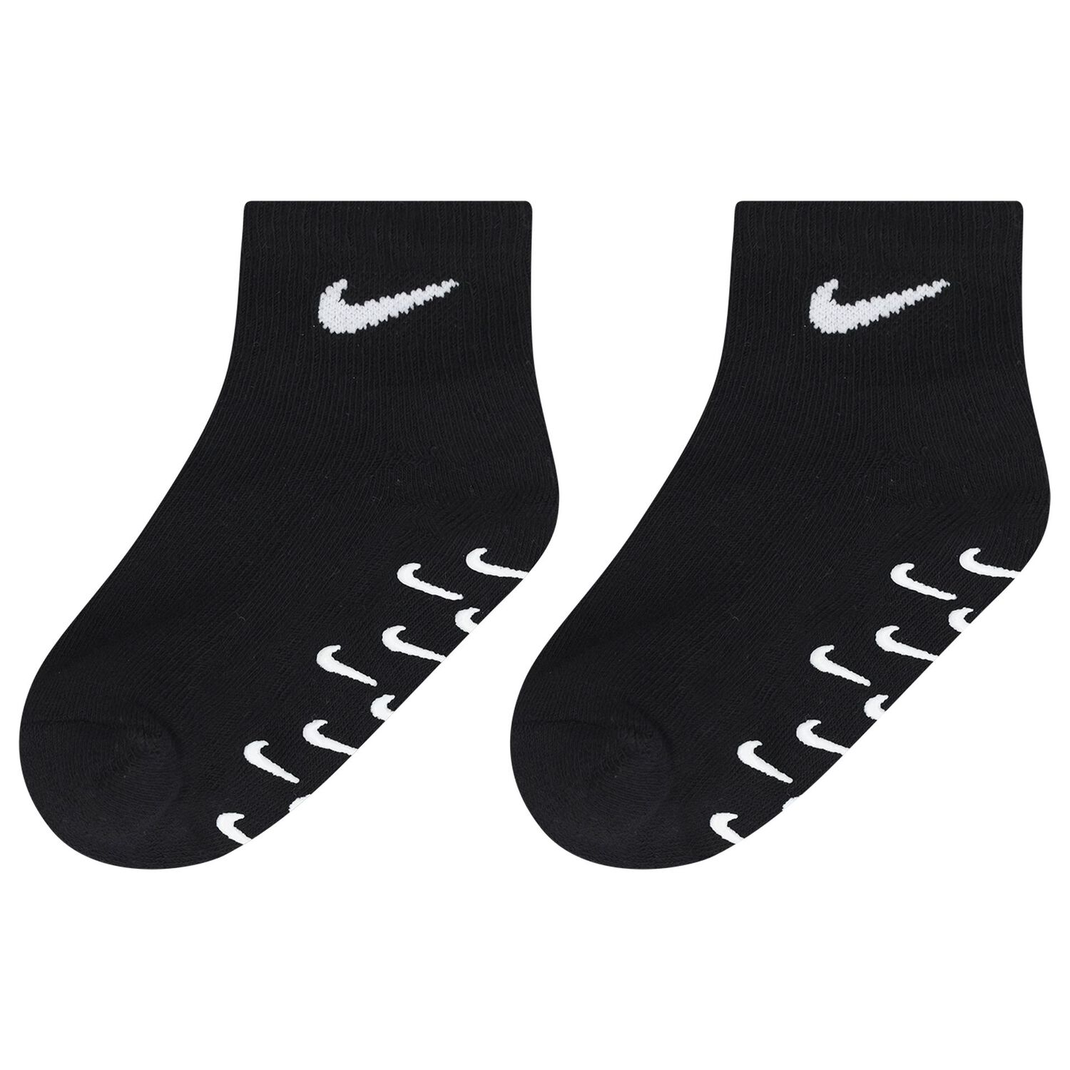 White & Black Logo Socks ( 3-Pack ), 1, hi-res