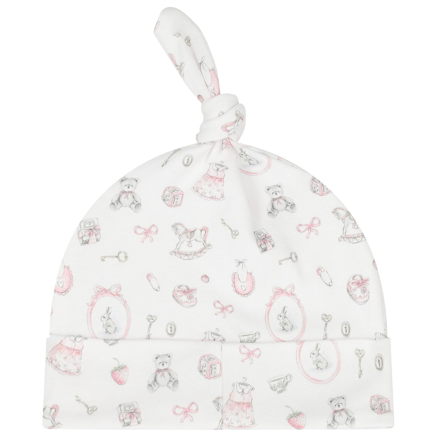 Baby Girls White Babygrow Gift Set (3 Piece), 1, hi-res image number null