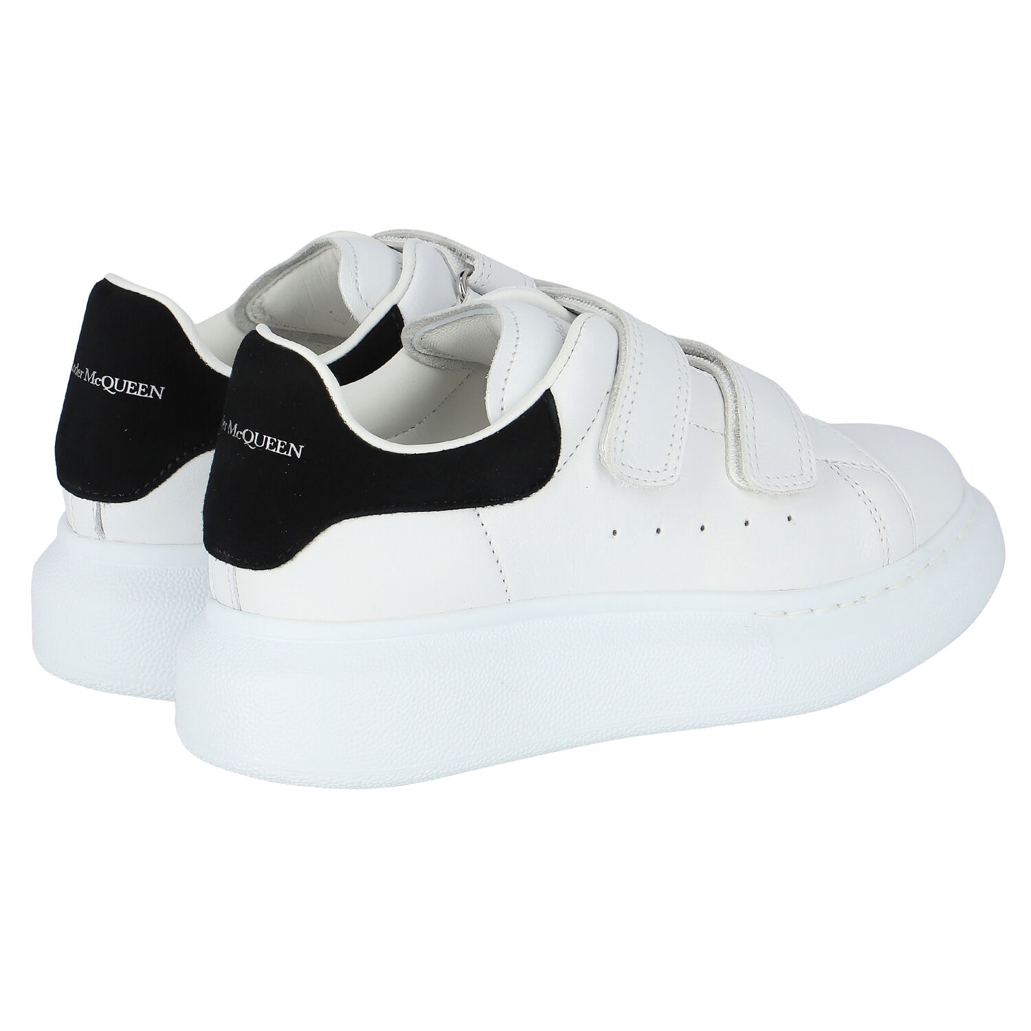 White & Black Logo Trainers, 2, hi-res image number null