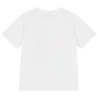 Girls White Starfish T-Shirt, 1, hi-res