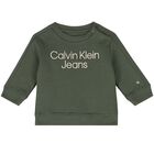 Baby Boys Green Logo Tracksuit, 1, hi-res