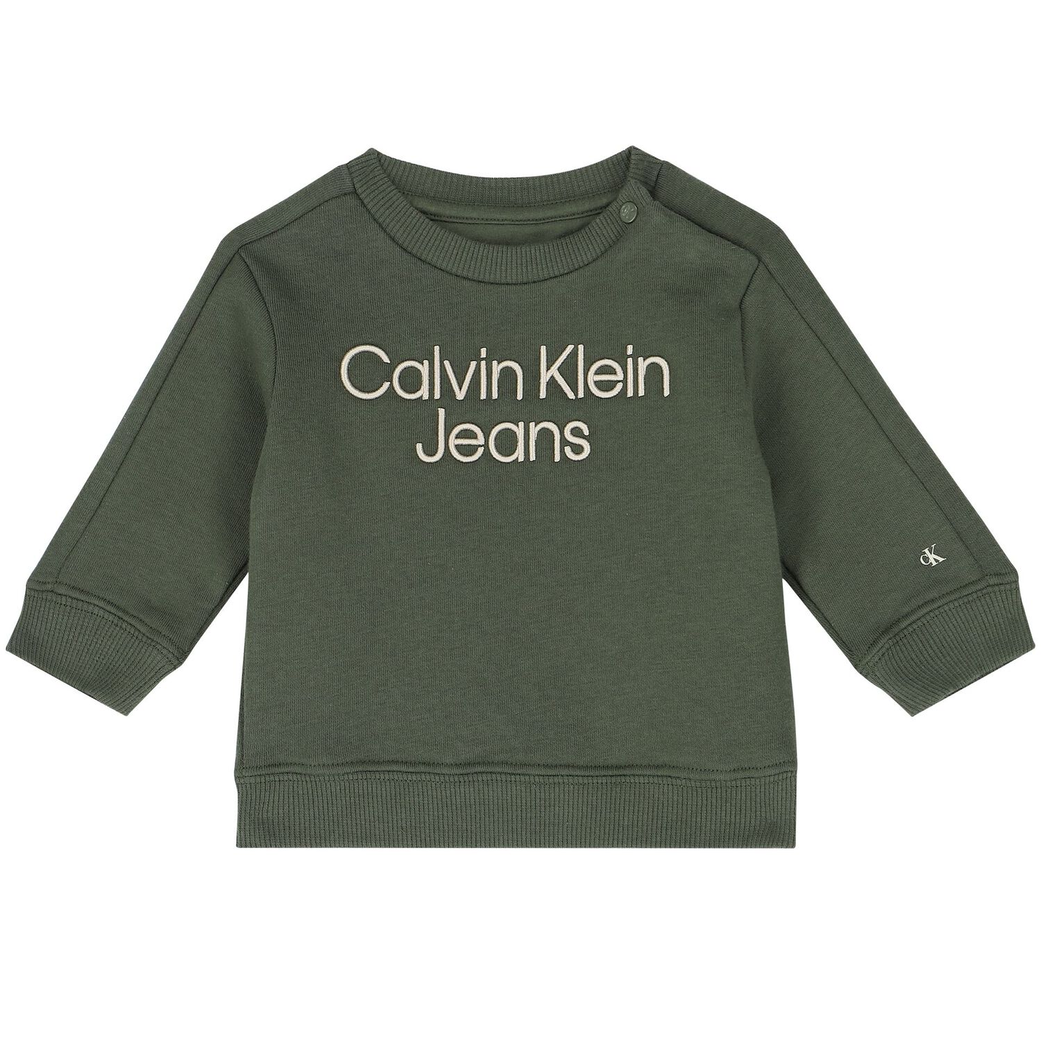 Baby Boys Green Logo Tracksuit, 1, hi-res