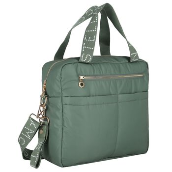 Green Logo Baby Changing Bag