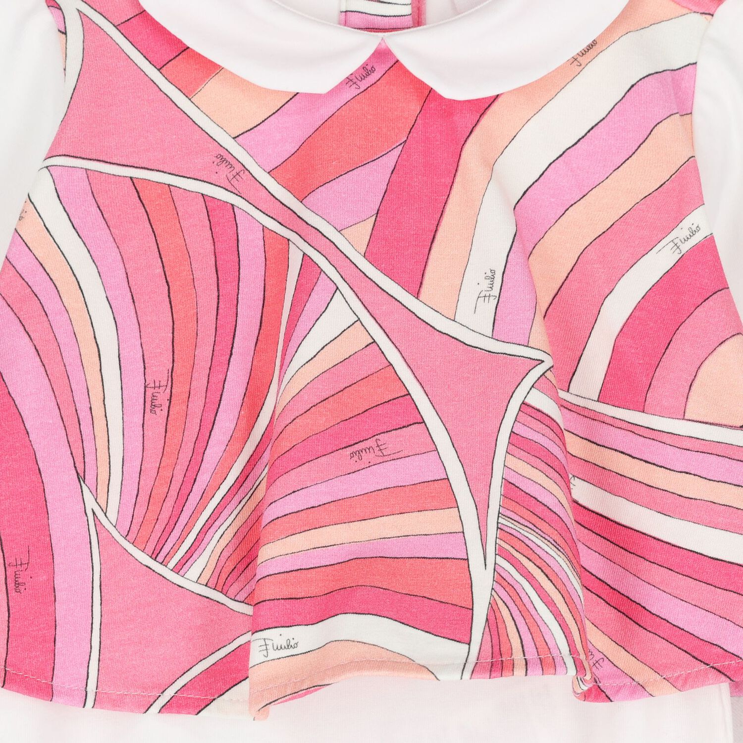 Baby Girls Pink & Ivory Iride Babygrow Gift Set, 1, hi-res