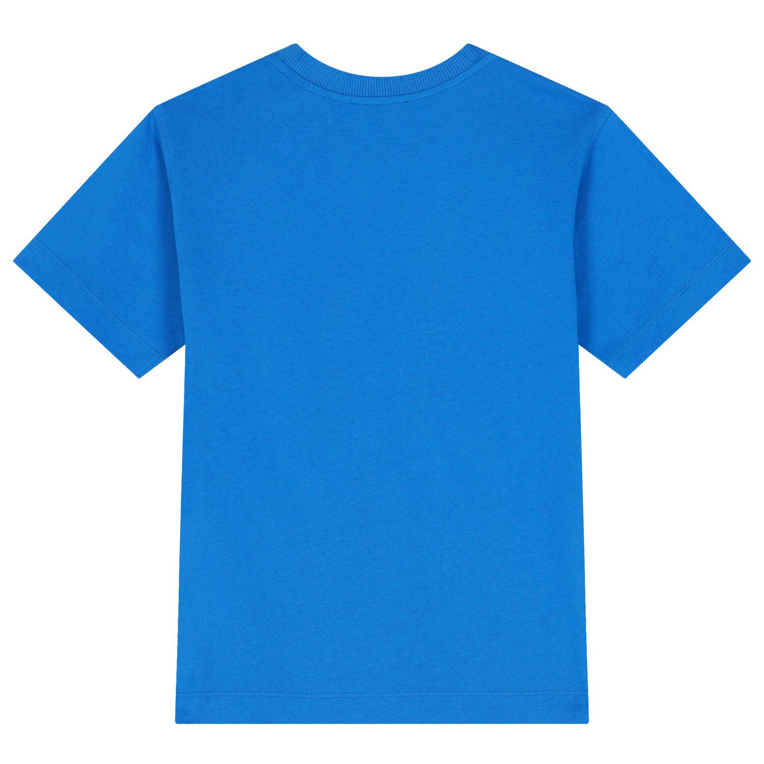 Boys Blue & White Teddy Bear Logo Shorts Set, 2, hi-res