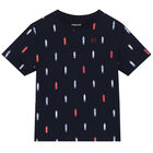 Boys Blue, White & Navy Shorts Set, 3, hi-res