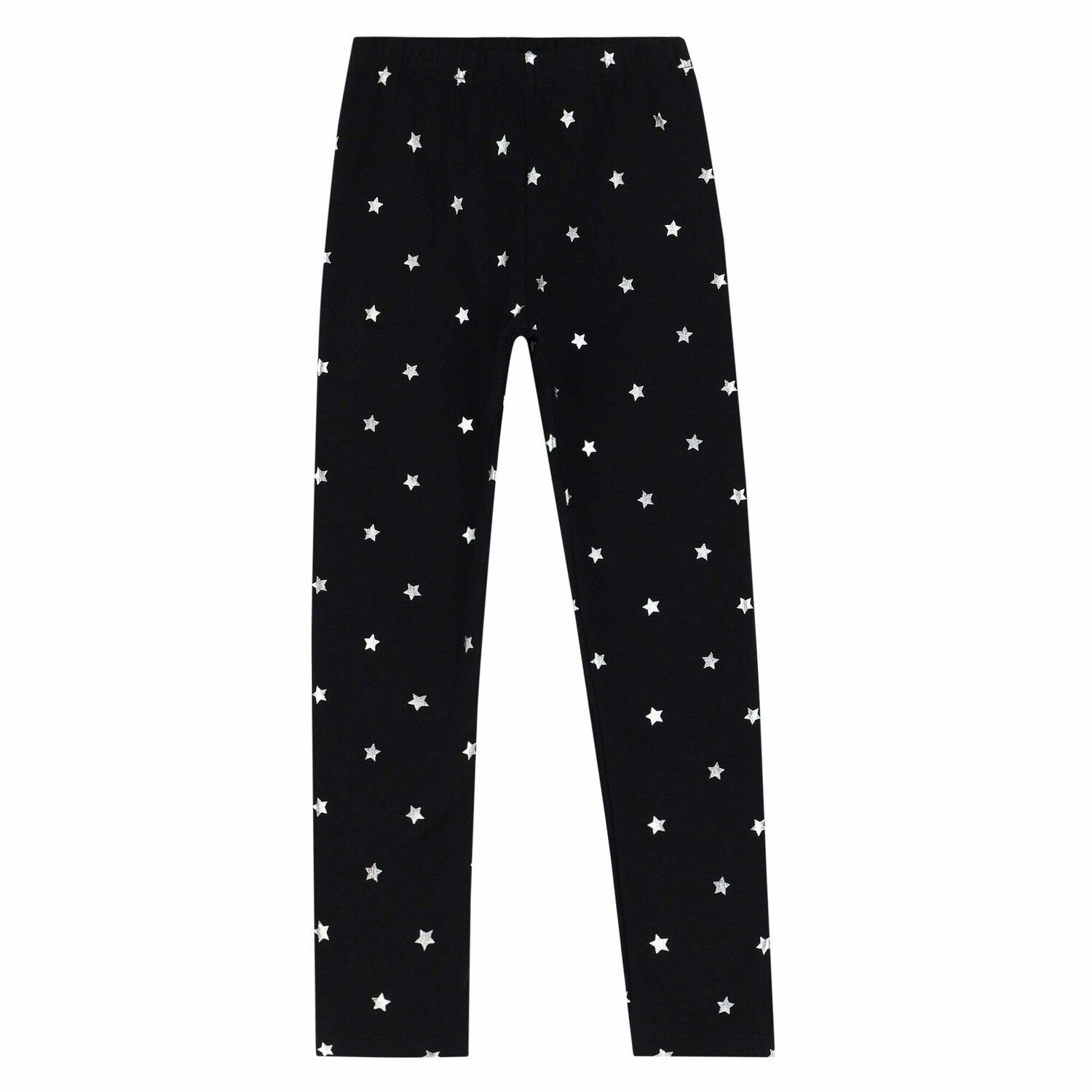 Girls White & Black Legging Set, 1, hi-res