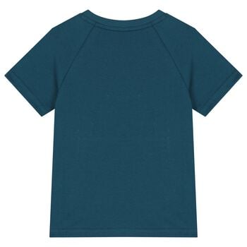 Girls Blue Logo T-Shirt