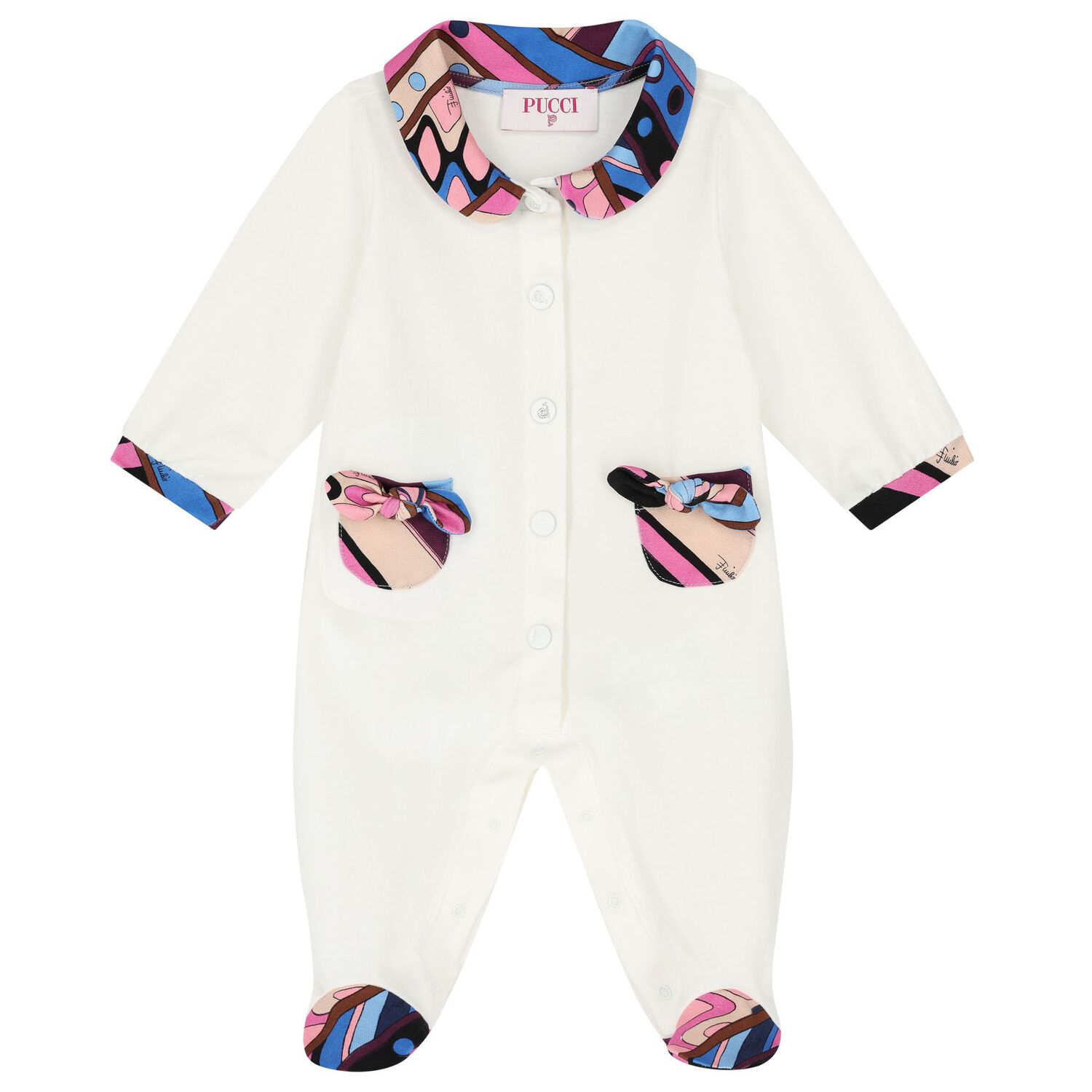 Baby Girls Ivory Vivara Babygrow Gift Set, 1, hi-res