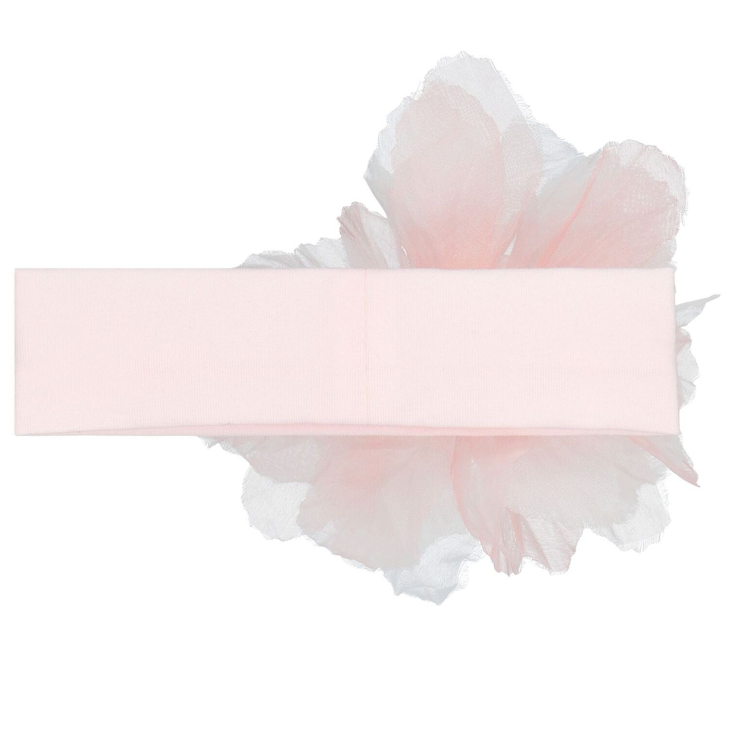 Baby Girls Pink Flower Headband, 1, hi-res
