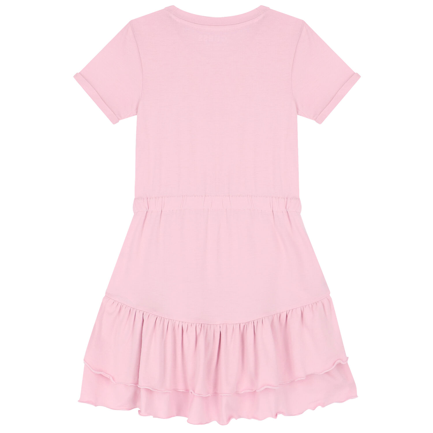 Girls Pink Logo Dress, 1, hi-res