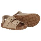 Baby Boys Beige Leather Sandal, 2, hi-res