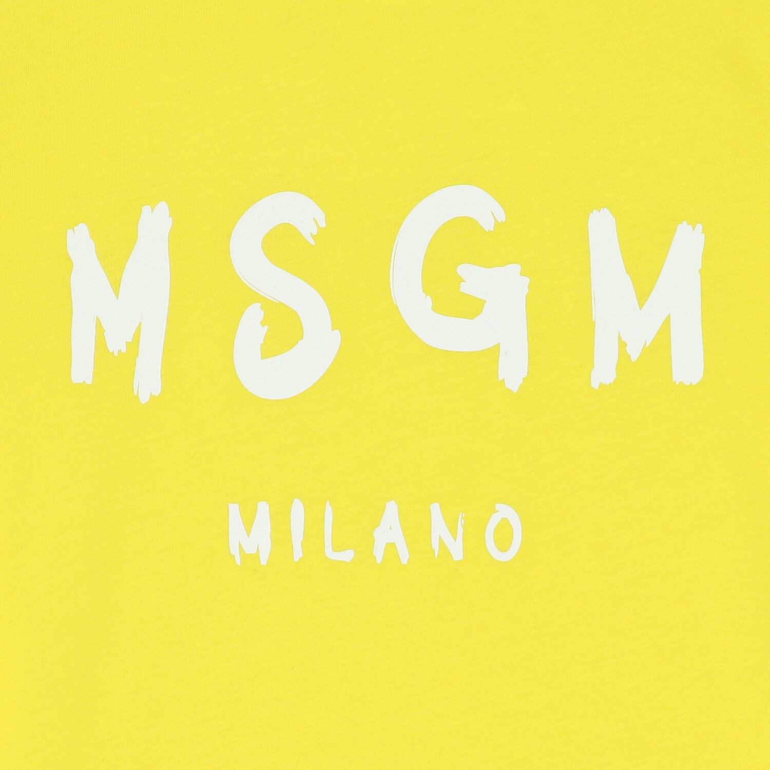 Yellow & White Logo T-Shirt, 1, hi-res