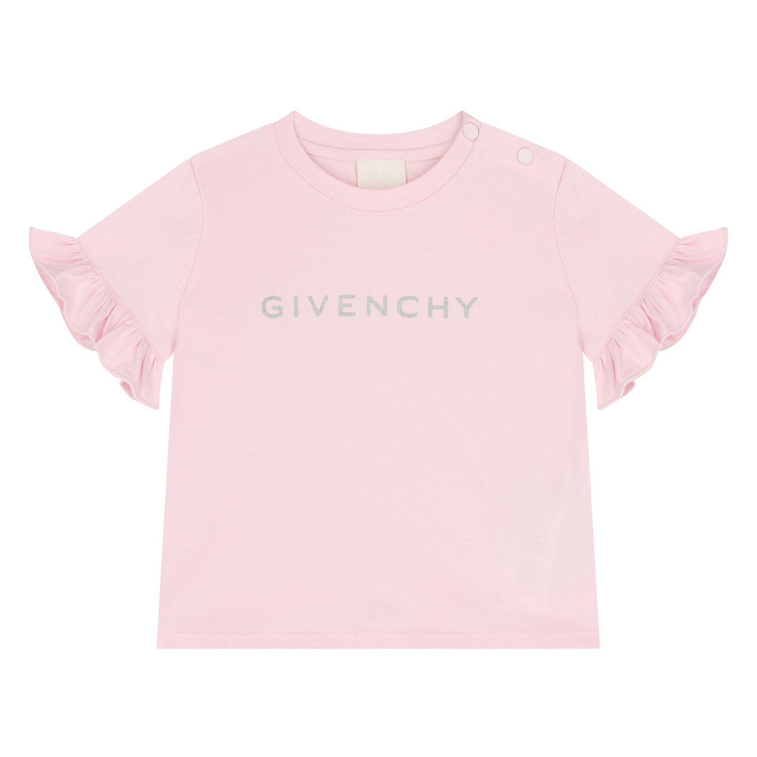 Younger Girls Pink Logo T-Shirt, 2, hi-res image number null
