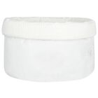 White Logo Baby Accessory Basket, 1, hi-res