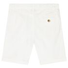 Boys Blue & White Striped Shorts Set, 1, hi-res