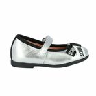 Girls Silver Logo Shoes, 1, hi-res