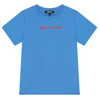 Boys Blue Logo T-Shirt