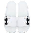 Girls White Choupette Sliders, 1, hi-res