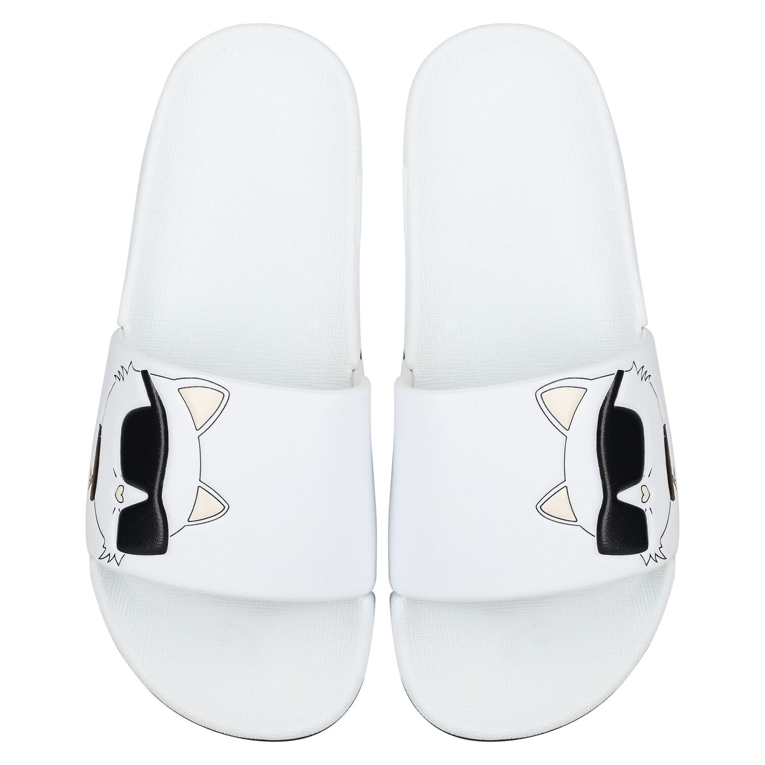 Girls White Choupette Sliders, 1, hi-res image number null