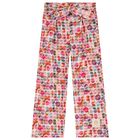 Girls Multi-Coloured Logo Trousers, 1, hi-res