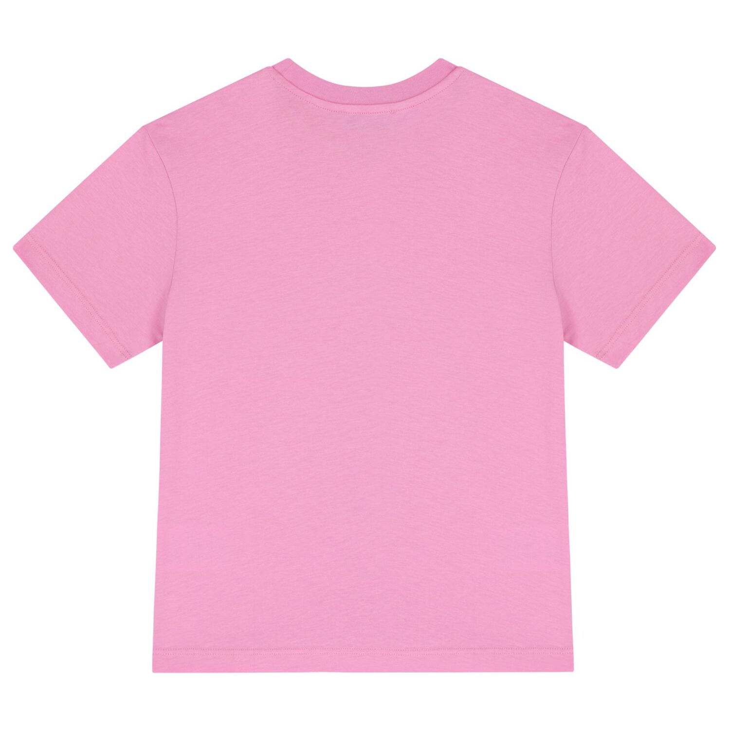 Girls Pink Logo T-Shirt, 7, hi-res