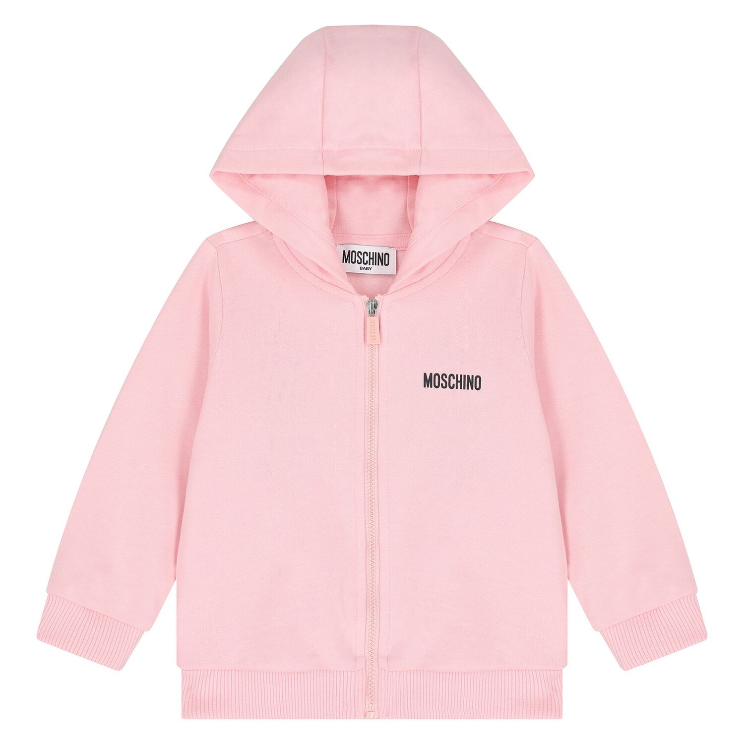 Younger Girls Pink Teddy Bear Logo Tracksuit, 3, hi-res