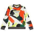 Boys Multi-Coloured Logo Sweatshirt, 1, hi-res
