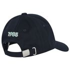 Boys Navy Blue Varsity Logo Cap, 1, hi-res