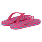 Girls Pink Logo Flip Flops, 1, hi-res