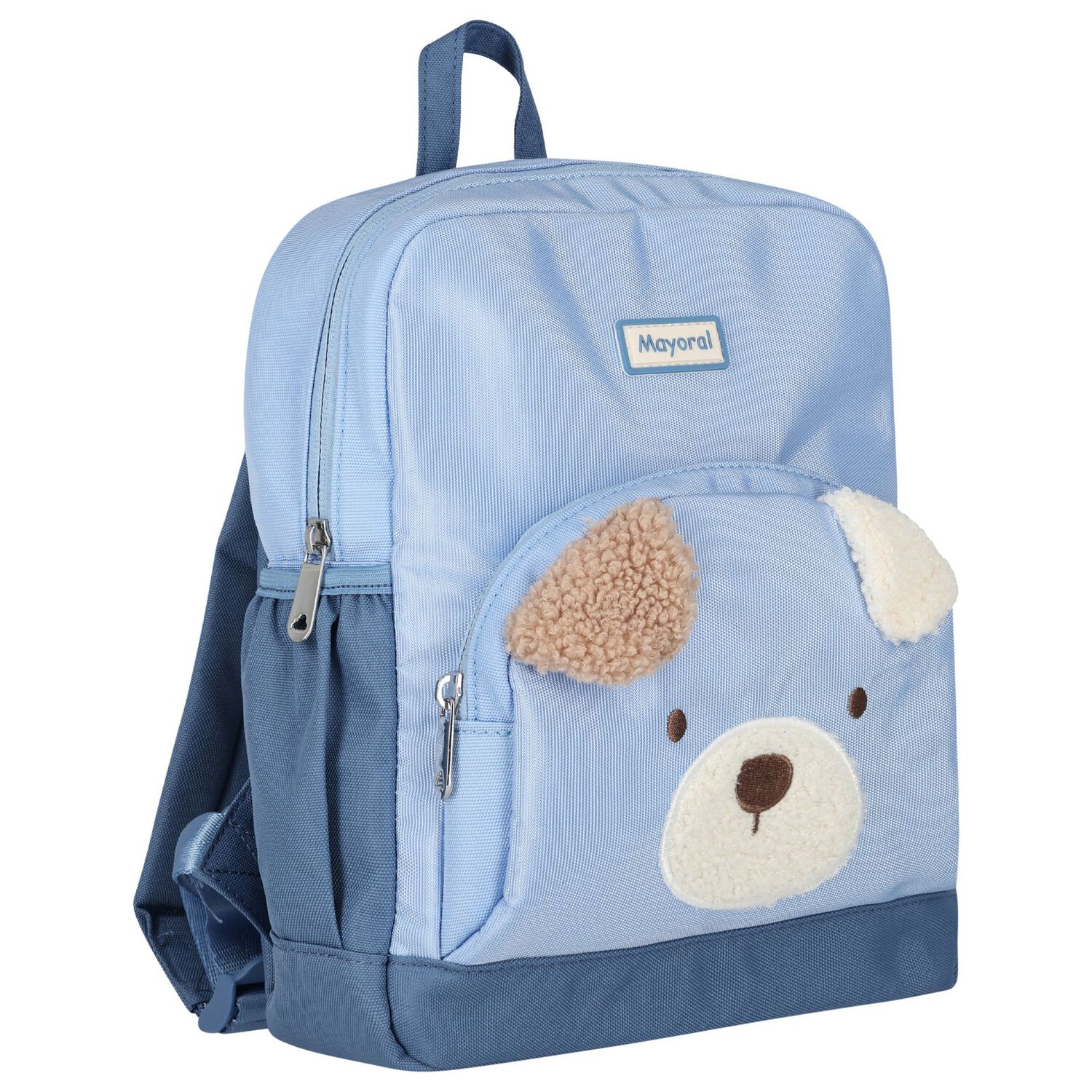 Boys Blue Puppy Backpack, 3, hi-res