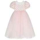 Girls Sofy Pink Sequin Tulle Dress, 1, hi-res